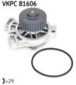 SKF Wasserpumpe Motorkühlung VKPC 81606 für 90 80 AUDI 200 100 QUATTRO B3 893 89