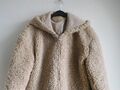 Amisu - warme kuschelige Jacke/Teddy, natur, Gr. L, sg