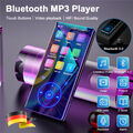 Bluetooth MP3 MP4 Player LCD Display HiFi Bass Musik Spieler FM Radio Audio 2.4"