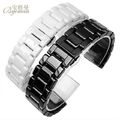 18 20 22 mm Keramik Stahl Uhrenarmband Armband passend für Samsung Gear S2 S3...