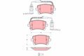 TRW Bremsbelagsatz Scheibenbremse GDB1508 für VW PHAETON 3D1 3D2 3D3 3D4 3D6 3D7