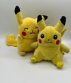 2 x Pokemon Pikachu Kuscheltiere Hasbro 90er Jahre + TOMY