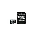 SD MicroSD Card 32GB Verbatim SDHC Premium Class10 + Adapte retail 44083 (002394