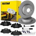 TEXTAR BREMSSCHEIBEN 296mm + BELÄGE HINTEN für MERCEDES W639 VIANO VITO MIXTO