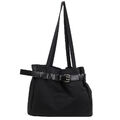 Women Tote Bag with Inner Pockets Nylon Shoulder Bag Magnetic Closure Daily Bag