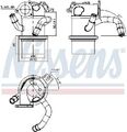 NISSENS Kühler, Abgasrückführung  u.a. für AUDI, SEAT, SKODA, VW