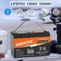 150Ah Lithium Batterien 12V Lifepo4 Akku BMS Bluetooth für Wohnmobil RV Boot