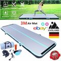 Turnmatte 3M tumbling Matte airtrack Gymnastikmatte Aufblasbar Yogamatte Pumpe