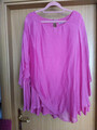 Bluse Shirt - reine Seide - GR.46-48 ( XXL) Pink