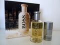 Hugo Boss BOTTLED 200ml Eau de Toilette Spray EDT +75ml Deostick MEGASET 100 NEU