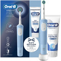 ORAL-B Vitality PRO X D103 Blau elektrische Zahnbürste + Zahnpasta