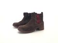 Rieker Damen Stiefel Stiefelette Ankle Boots Rot Gr. 40 (UK 6,5)