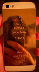 Apple iPhone 5s - 16GB - Echt Gold (Ohne Simlock) A1457 (GSM) Limited Edition