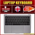 Ersatz UK Handauflage Tastatur für Macbook Pro 13" A1708 EMC 3164 Spacegrau