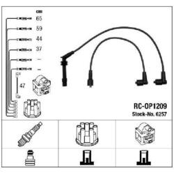 1x NGK Zündleitungssatz u.a. für Opel Astra F 1.4 F-CC T92 | 468046