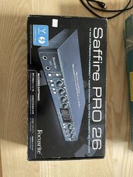 Focusrite saffire 26 Audio MIDI Interface FireWire ADAT Mixer Preamp OVP