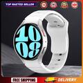 Silicone Smart Watch Band for Samsung Galaxy Watch 6/5/4/Classic/5 Pro (White)