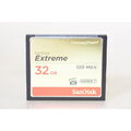 SanDisk Compact-Flash Karte Extreme 120MB/s - 32GB / 32 GB Speicherkarte