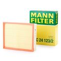 MANN-FILTER C 24 123/2 Luftfilter für RENAULT CLIO II (BB0/1/2, CB0/1/2)