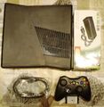 Xbox 360 Slim 250GB+Controller+Power Brick (neu)+HDMI (neu) & 3 Games.