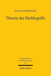 Theorie des Werkbegriffs | Helmut Haberstumpf | Deutsch | Taschenbuch | XIX