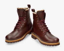 Panama Jack Stiefelette Frisia B19 Bordo Leder Schnürstiefel Boot Waterproof