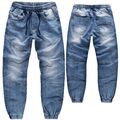 Rock Creek Herren Jeans Jogger-Style Jeanshose Herrenjeans Blau Sweat RC-2184