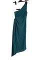 Vera Mont V-Förmiges One Shoulder Cocktailkleid dunkelgrün Gr.34