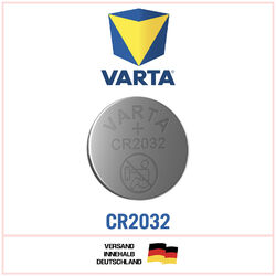 CR2032 2032 CR2025 2025 CR2016 2016 Varta Industrial Knopfbatterien MHD bis 2032