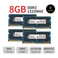 Kingston 32GB 16GB 8G DDR3 1600MHz 1333MHz PC3 SODIMM Laptop Arbeitsspeicher RAM