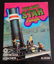 Americana Schlager Star Parade 1971 - Sammelalbum mit 89 Bildern