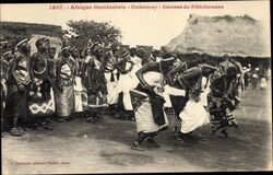 Ak Dahomey Benin, Danses de Feticheuses, Heilerinnen beim Tanz - 3334700