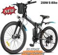 26Zoll Elektrofahrrad 250W Mountain E Bike 36V10.4AH Faltrad Elektrofahrrad