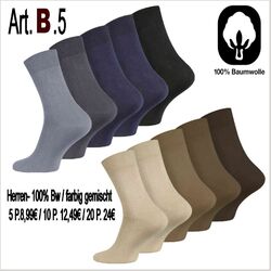 Kellner,Arbeits,Arzt,Berufs,Diabetiker socken Baumwollsocken He.& Da.100% Bw 