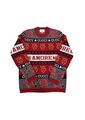 Gucci 'Sine Amore Nihil' Intarsia Wollpullover - mittel & groß - neu mit Etikett, $ 1200