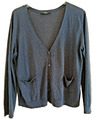 Weekend Max Mara 💎 Premium Damen Cardigan Strickjacke 💎 reines Leinen 💎DE 44