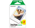 Instax Fujifilm Mini Sofortbildfilm, Weiß, 2 x 10 Blatt (20 Blatt)