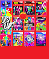 Just Dance - Nintendo Wii Paket 2 3 4 2018 2014 2017 2015 - Alle Titel Angebot