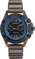 Versace Watch Icon Active Herrenuhr Armbanduhr Quarzuhr 44 mm schwarz/ blau