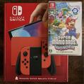 Nintendo Switch OLED Mario Red Edition Konsole + Super Mario Bros Wonder