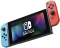 Nintendo Switch Konsole mit verbesserter Akkuleistung rot blau