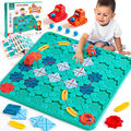 Kinderspielzeug Brettspiele - Logischer Straßenbauer großes Brett 56 x 56cm NEU