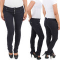 Damen Skinny Jeans Jeanshose Hüftjeans Röhrenjeans Stretchjean Slim Fit Hose