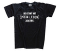 Der Staat hat MEIN LEBEN zerstört Corona Regime T-Shirt,Hoody Kapuzensweatshirt