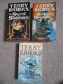 Terry Brooks x 3 Bücher - Jerle Shannara / Das Schwert & Das Wunschlied von Shannara