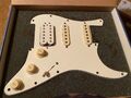 Fender Stratocaster Mexico Pickguard HSS In Vintage Creme White Loaded Vintage