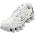 Nike Shox TL Weiße Silber Damenmode Sneaker - 40 EU