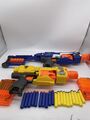 Nerf N-Strike Elite Stockade Blaster & Barricade Darts Munition Clips Konvolut