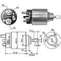 Starter Magnetschalter Für FORD VOLVO C-Max Fiesta IV Kasten Focus II 1149703