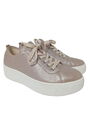 WALDLäUFER Schnürsneaker Damen Gr. DE 39 creme Casual-Look